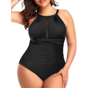 Aqua‎ Eve Plus Size Swimsuit Women One Piece  size XL A-714
